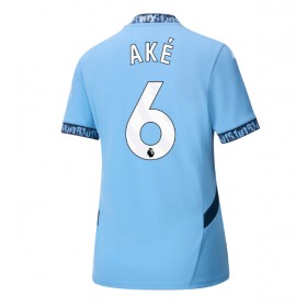 Dámské fotbalový oblečení Manchester City Nathan Ake #6 Domácí košile 2024-25 Krátkým Rukávem